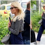 Κατερίνα Καινούργιου: Το φθινοπωρινό της outfit με μαρινιέρα