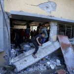 Λωρίδα της Γάζας ερείπια