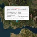 Σεισμός 4,7 ρίχτερ Στην Αιτωλοακαρνανία