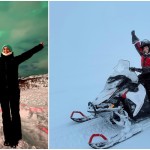 Ευγενία Σαμαρά: Έκανε snowmobiling πατώντας ταυτόχρονα σε τρεις χώρες