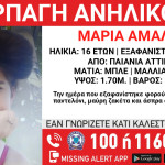 Παιανία: Συναγερμός Για Αρπαγή 16χρονης