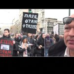 Συγκέντρωση για Τέμπη στο Σύνταγμα