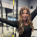 Άντζελα Δημητρίου: Με ολόσωμη φόρμα στο γυμναστήριο