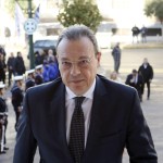 Σωκράτης Φάμελλος: Σπάνια Δημόσια Εμφάνιση Με Τη Σύζυγό Του
