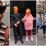 Δούκισσα Νομικού: Με τα παιδιά στη Ν.Υόρκη- Είδαν την παρέλαση στο Μανχάταν