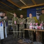 Ουκρανία λειτουργία Πάσχα σε στρατιώτες