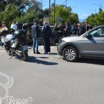 Τροχαίο στην Πρέβεζα: Τρία άτομα εγκλωβίστηκαν σε ΙΧ που ντεραπάρισε