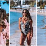 Οικονομάκου: Στη θάλασσα με τον Τσερέλα & τα παιδιά- Matchy matchy εμφάνιση