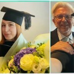 Δήμος Βερύκιος: Στην αποφοίτηση της κόρης του στο Λονδίνο