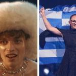 Eurovision: H Είσοδος Της Klavdia Με Την Ελληνική Σημαία