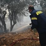 Φωτιά Τώρα Στο Μαρκόπουλο