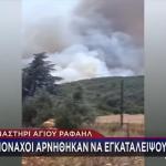 Μαραθώνας: «Μια Καρακάξα Έβαλε Τη Φωτιά»
