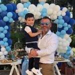 Διονύσης Αλέρτας: Βάπτισε τον 3,5 ετών γιο του, Μάξιμο