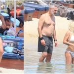 Ελεωνόρα Ζουγανέλη - Νίκος Συρίγος: Oι πρώτες τους βουτιές στη Μύκονο