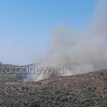 Φωτιά Τώρα Στα Χανιά - Μήνυμα Από Το 112