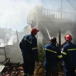 Σε Ύφεση Η Φωτιά Στο Κορωπί