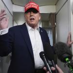 Τραμπ δήλωση σε δημοσιογράφους