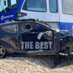 Πάτρα: Σύγκρουση Προαστιακού Με Αυτοκίνητο