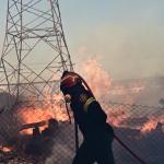 Φωτιά στην Εύβοια: Αναζωπύρωση στον Πισσώνα - Νέο μήνυμα 112