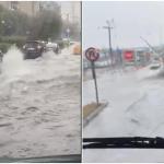 Ισχυρές βροχές και καταιγίδες στη Θεσσαλονίκη: Ποτάμια οι κεντρικοί δρόμοι