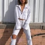 Λευκό Jean