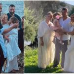 Ιωάννα Μαλέσκου: Η βάπτιση της κόρης της στη θάλασσα & οι μπομπονιέρες