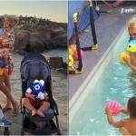 Σπυροπούλου: Κάνει baby swim με τον γιο της Βλάσση