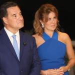 Ευγενία Μανωλίδου: Chic Στο Πλευρό Του Συζύγου Της