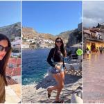 Σταματίνα Τσιμτσιλή: Τα looks της στην Ύδρα σε οικογενειακή απόδραση