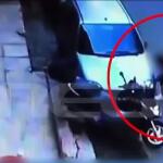 Παγκράτι: Βίντεο Με Γυναίκα Να Σκάει Λάστιχα Αυτοκινήτων