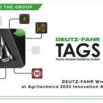 DEUTZ-FAHR: Τα γεωργικά μηχανήματα πρέπει να είναι ασφαλή