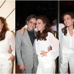 Δήμητρα Ματσούκα: O Πέτρος Κόκκαλης και οι γονείς της στην πρεμιέρα της