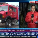 Σε Εξέλιξη Η Κακοκαιρία Στην Ήπειρο