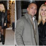Σπυροπούλου: Me leather look και μπότες Chanel σε έξοδο με τον σύζυγό της