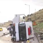 Τροχαίο Σχιστό: Μια Νεκρή Από Ανατροπή Φορτηγού