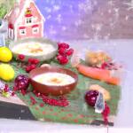 Συνταγή για κοτόσουπα αυγολέμονο με καρέ λαχανικών