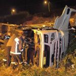 ανατροπή φορτηγού στην Άρτα