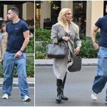 Καινούργιου: Με τον σύντροφό της στη Βουκουρεστίου- Η στιλάτη εμφάνιση της