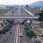 μπλόκο αγροτών εθνική οδός