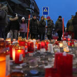 Κραν Μοντανά κεριά για τα θύματα