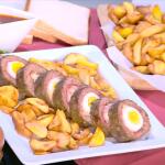 Συνταγή Για Ρολό Κιμά Γεμιστό Με Αυγά