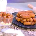 Συνταγή για τουλουμπάκια με κρέμα πατισερί