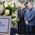 Στην Κηδεία Στασινόπουλου Ο Κυριάκος & Η Μαρέβα Μητσοτάκη