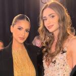 Αλεξάνδρα Νίκα: Με Celia Kritharioti φόρεμα στο fashion show στο Παρίσι