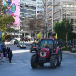 Αγρότες: Αποχώρησαν τα τρακτέρ από το Σύνταγμα