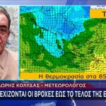 Νέο Έκτακτο Δελτίο Καιρού: Πορτοκαλί Συναγερμός