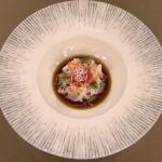 Καλαμάρι “Pasta” με Tsuyu και αυγά σολομού