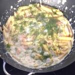 Πέννς με Σολομό από τον Γιώργο Ρήγα