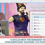 Eurovision 2026: Εκτόξευση Στα Προγνωστικά Για Τον Akyla