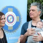 Αλεξάνδρα Αϊδίνη: Εμφάνιση Με Τον Σύντροφο Και Την Κόρη Τους